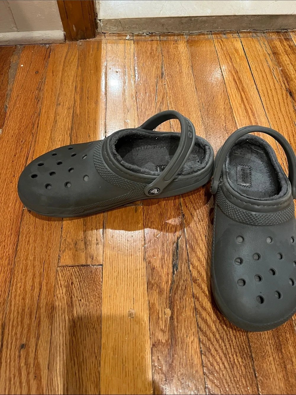 Kids Black Slip-On Clog with Backstrap